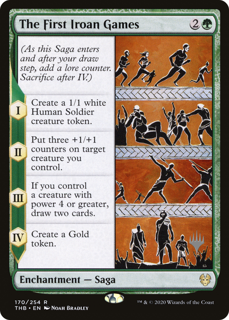 The First Iroan Games (PPTHB-170P) - Theros Beyond Death Promos Foil