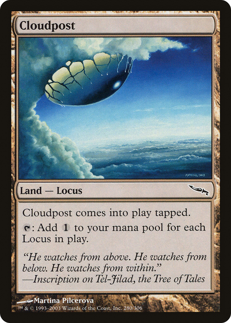 Cloudpost (MRD-280) - Mirrodin 