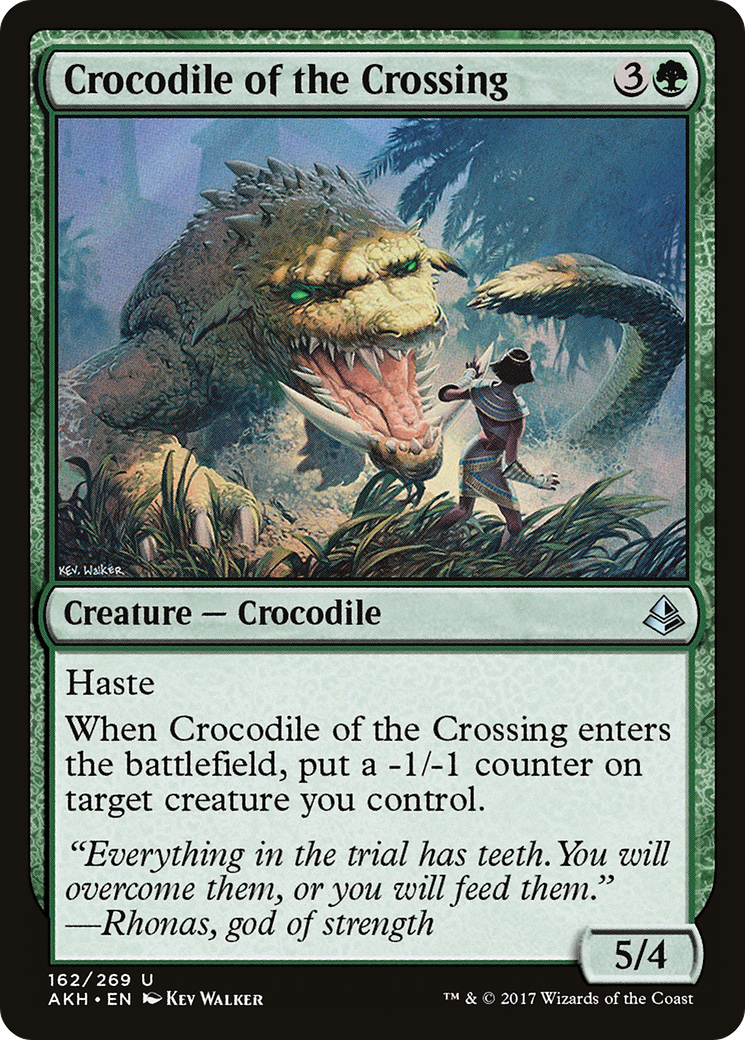 Crocodile de la Traversée (AKH-162) - Amonkhet