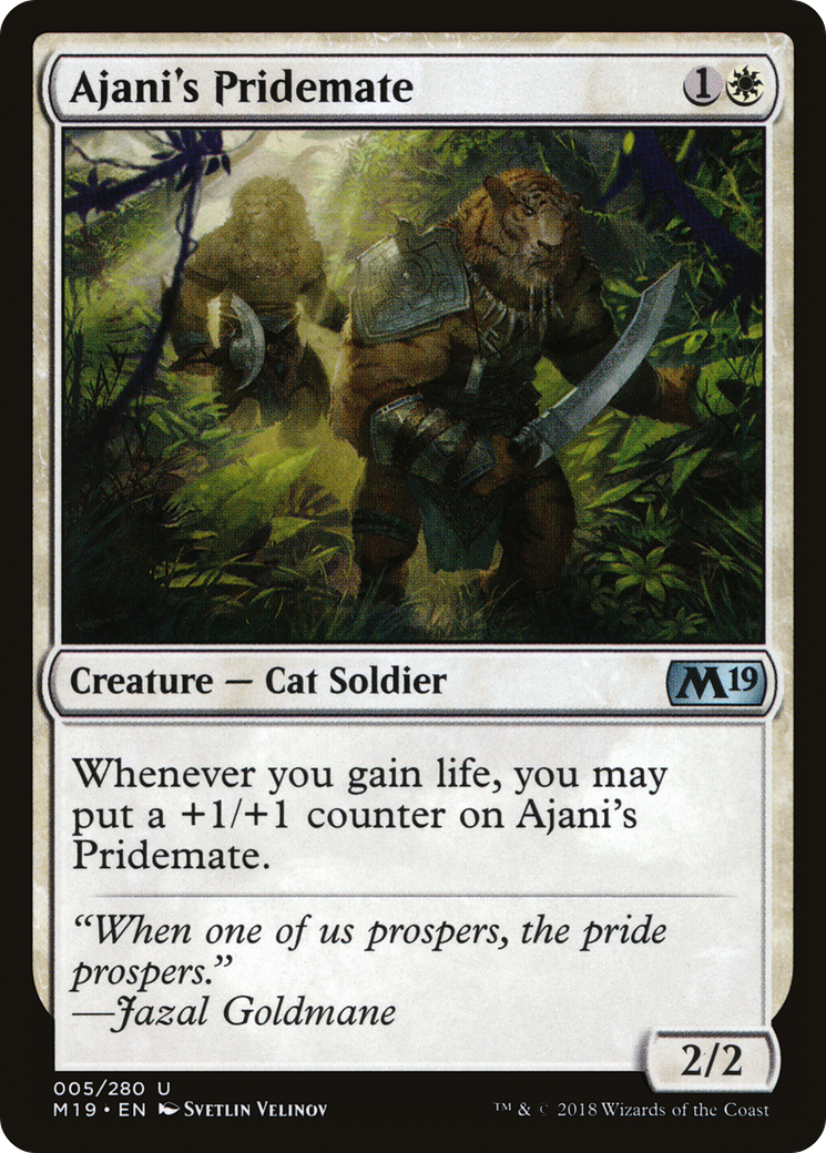 Pridemate d'Ajani (M19-005) - Ensemble de base 2019