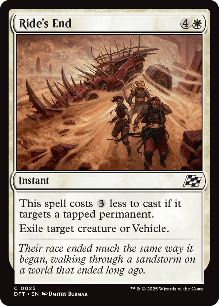Ride's End (-025) - Feuille d'Aetherdrift 