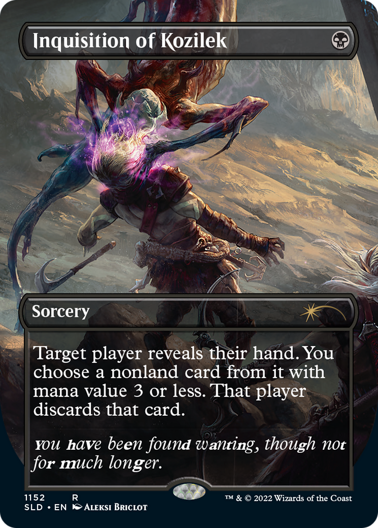 Inquisition of Kozilek (SLD-1152) - Secret Lair Drop (Borderless)