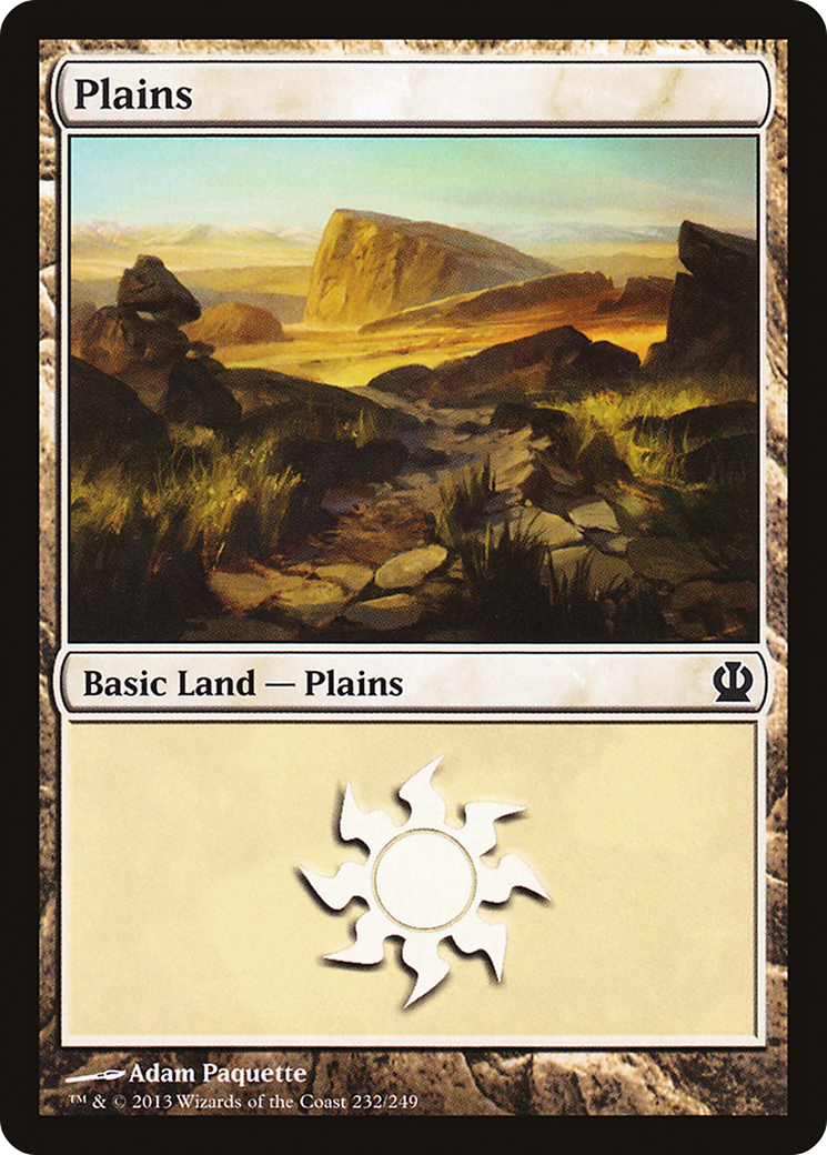 Plaines (THS-232) - Theros Foil