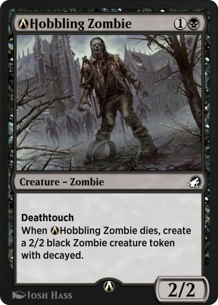 Zombie A-Hobbling (MID-A-106) - Innistrad : Chasse de minuit 