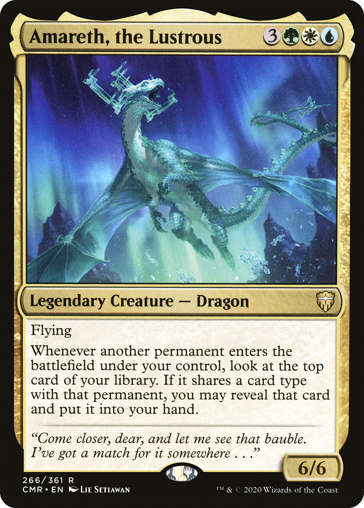 Amareth, le Brillant (CMR-266) - Commander Legends Foil 