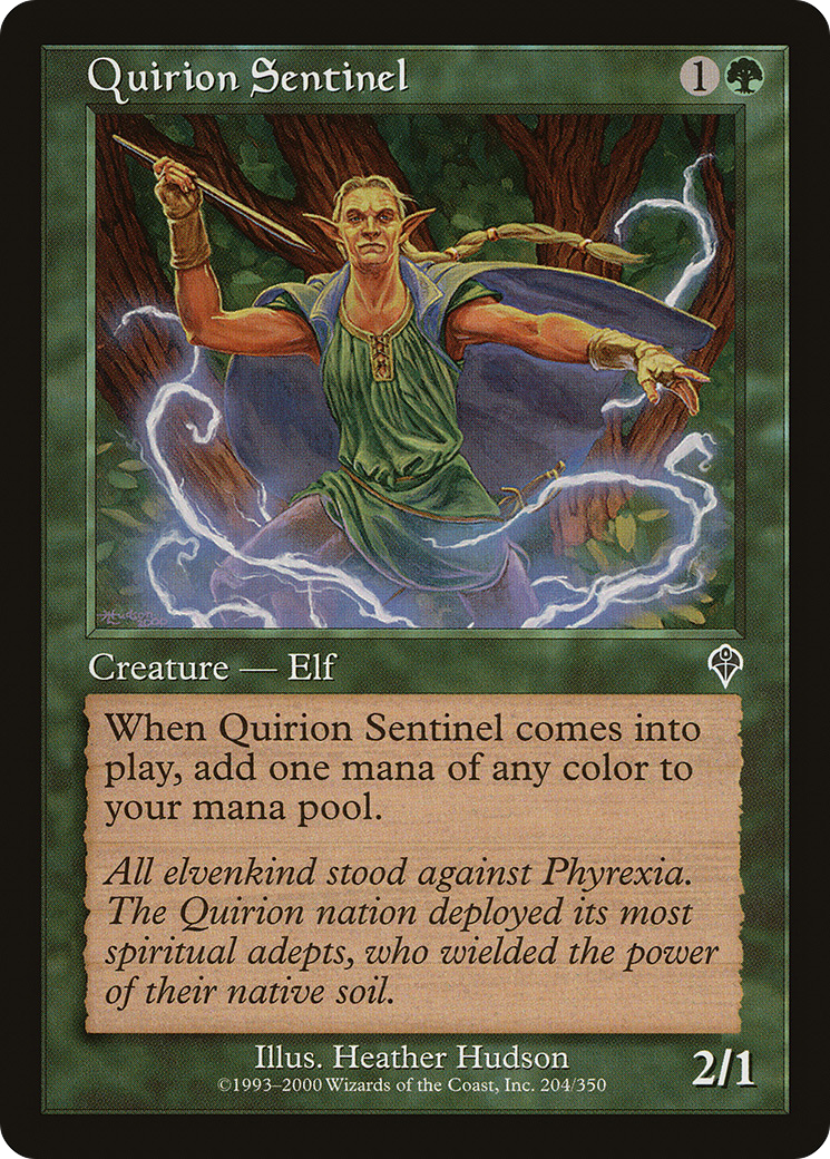 Quirion Sentinel (INV-204) - Invasion Foil 