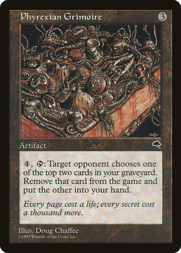 Grimoire Phyrexian (TMP-301) - Tempête 