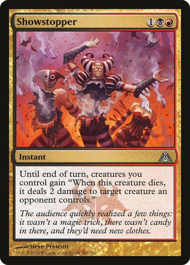 Showstopper (DGM-102) - Dragon's Maze Foil 