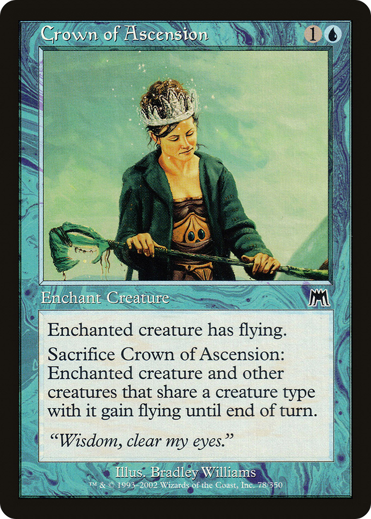 Couronne de l'Ascension (ONS-078) - Onslaught Foil 