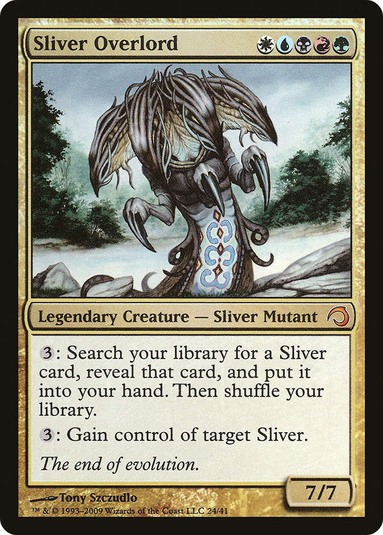 Sliver Overlord (PDS-024) - Premium Deck Series: Slivers Foil