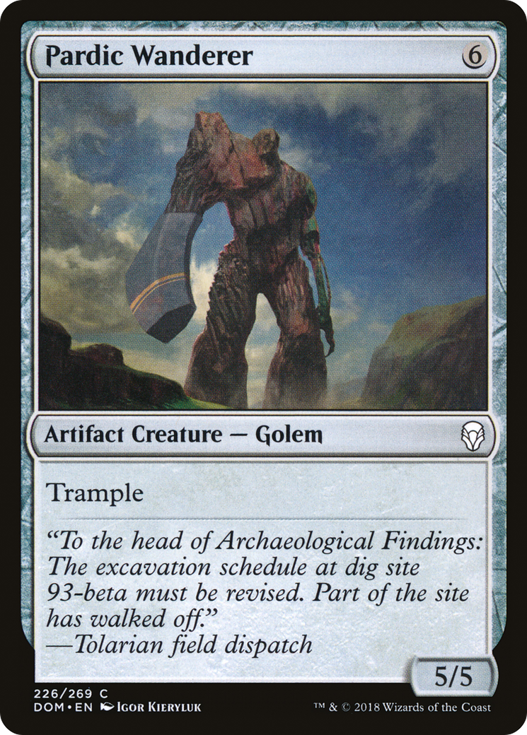 Pardic Wanderer (DOM-226) - Feuille Dominaria 