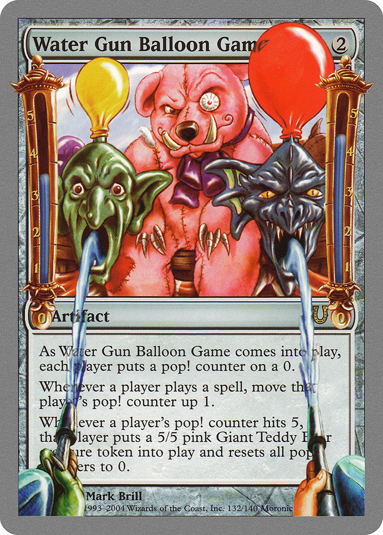 Jeu de ballons et de pistolets à eau (UNH-132) - Unhinged Foil 