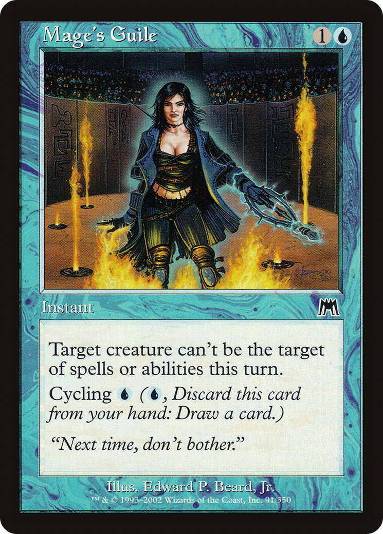 Ruse du Mage (ONS-091) - Onslaught Foil 