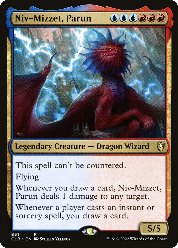 Niv-Mizzet, Parun (CLB-851) - Commander Legends : La Bataille de Baldur's Gate