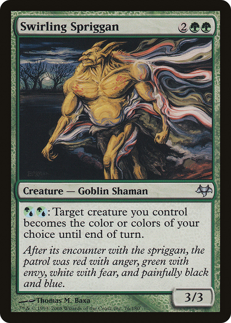 Spriggan tourbillonnant (EVE-076) - Crépuscule 