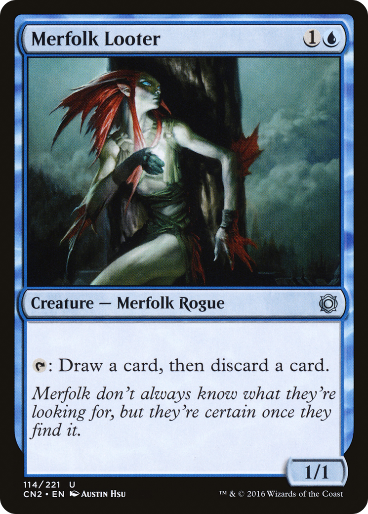 Merfolk Looter (CN2-114) - Conspiration : Prenez la Couronne