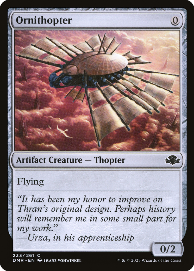 Ornithopter (DMR-233) - Dominaria Remastered Foil