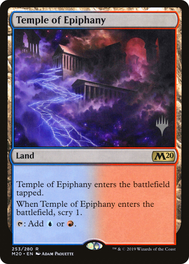 Temple of Epiphany (PPM20-253) - Core Set 2020 Promos