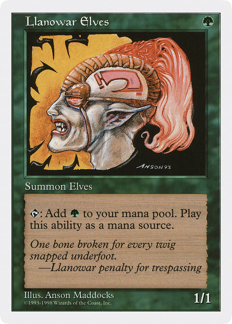 Llanowar Elves (ATH-069) - Anthologies