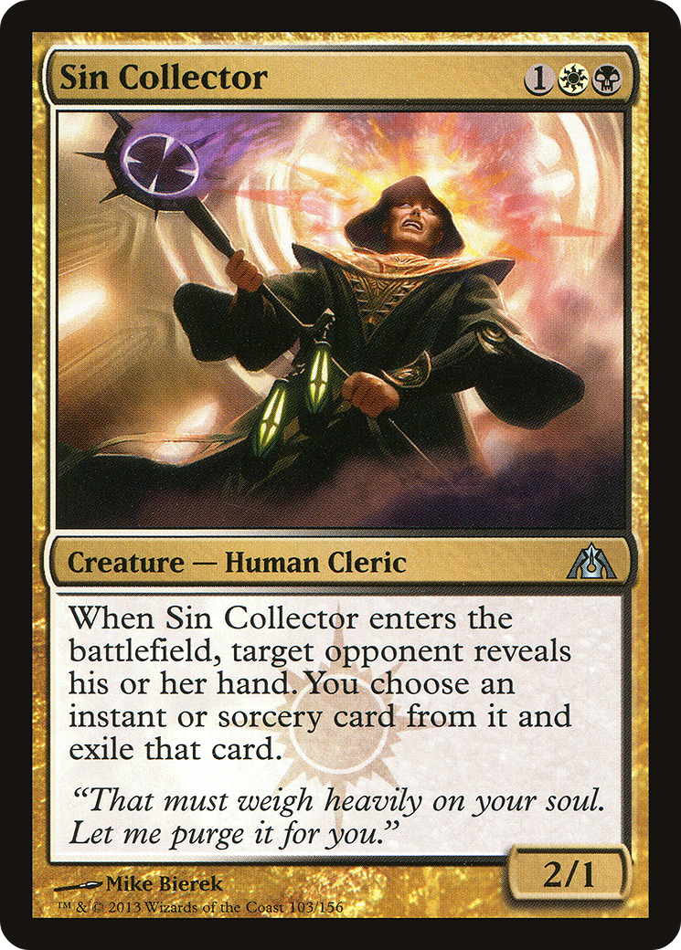 Sin Collector (DGM-103) - Le Labyrinthe du Dragon 