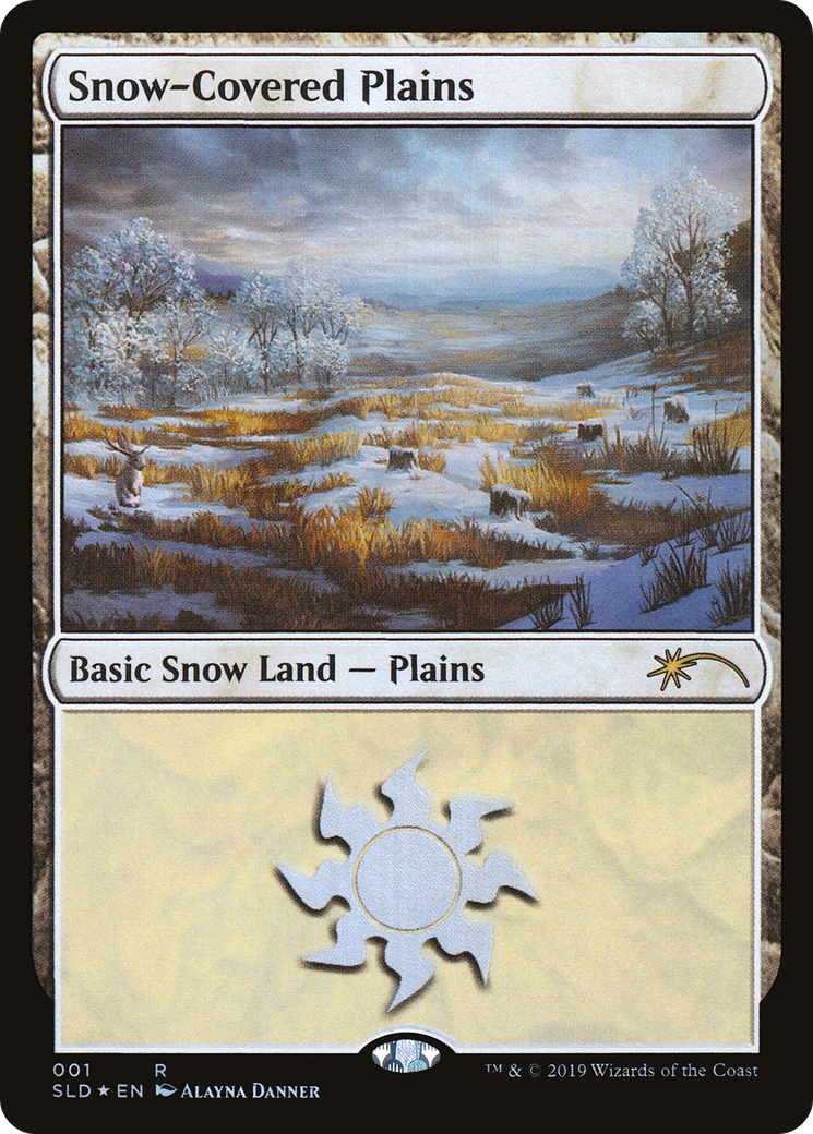 Plaines enneigées (SLD-001) - Feuille de butin Secret Lair 