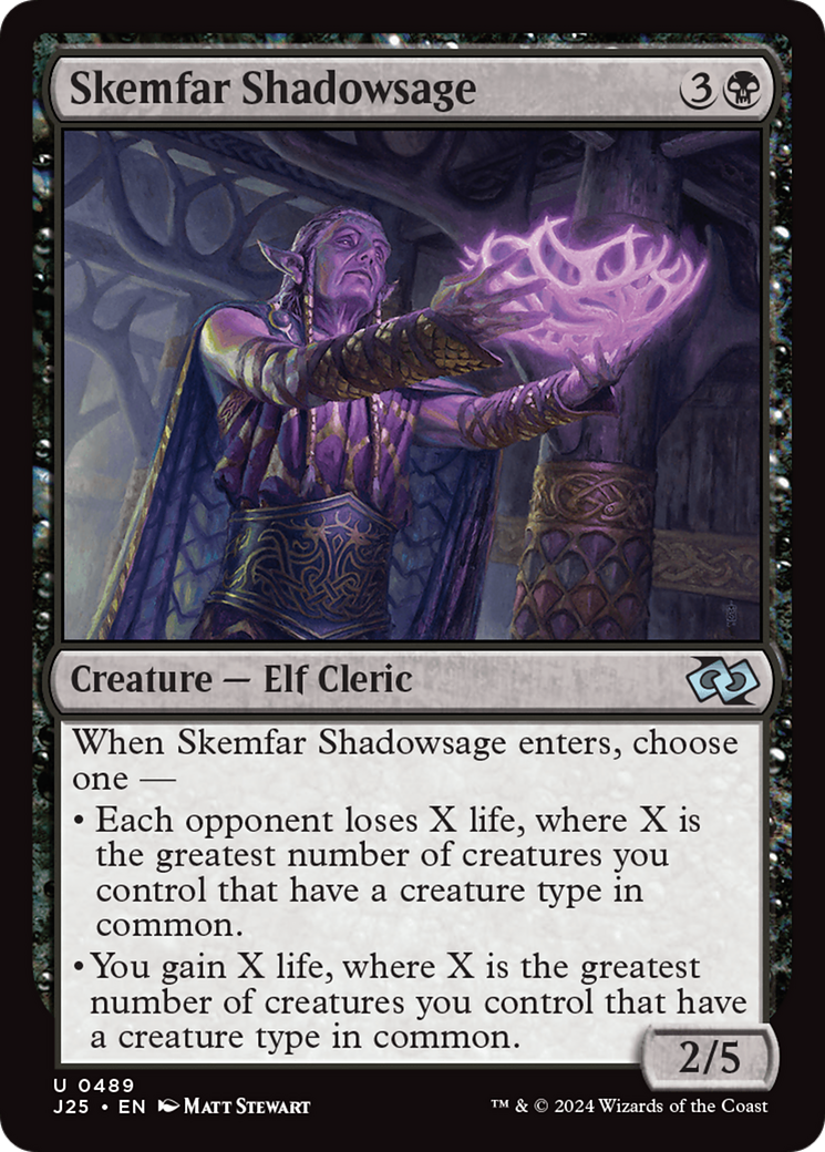 Sage des Ombres de Skemfar (J25-489) - Démarrage des fondations 