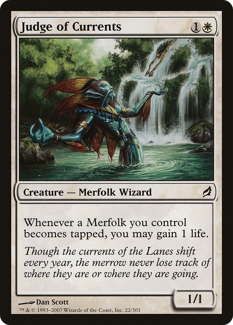 Juge des courants (LRW-022) - Lorwyn Foil 