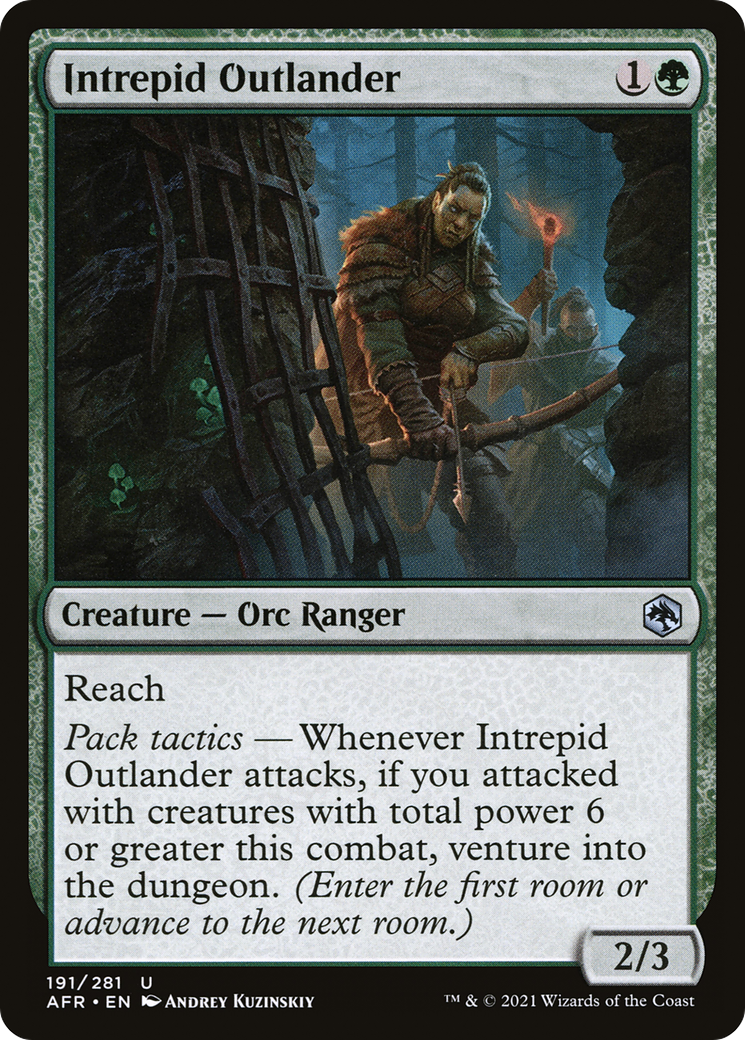 Intrepid Outlander (AFR-191) - Adventures in the Forgotten Realms Foil