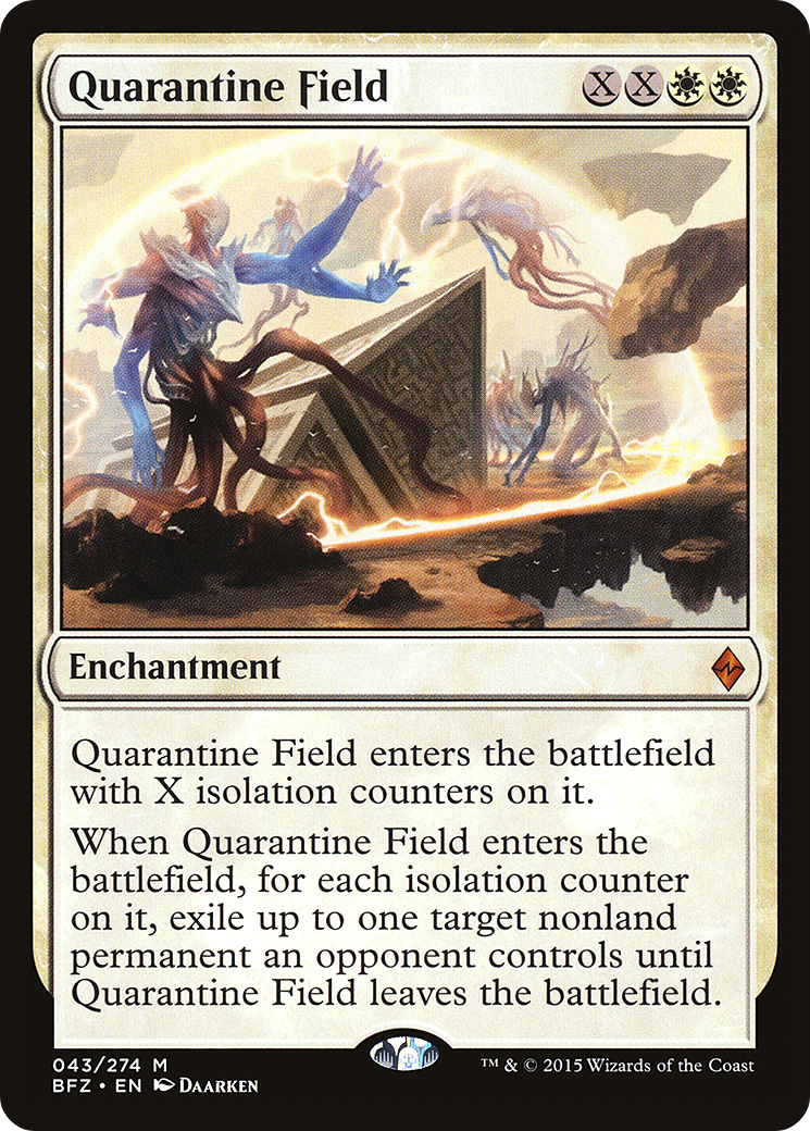 Champ de quarantaine (BFZ-043) - Bataille pour Zendikar 
