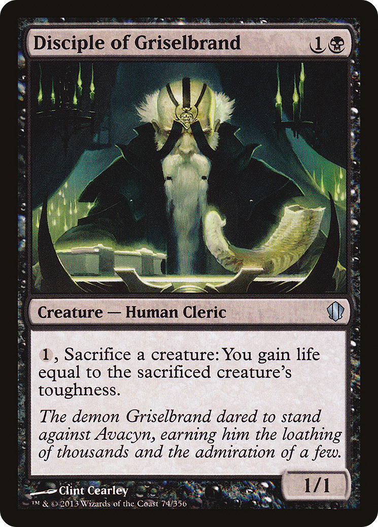Disciple of Griselbrand (C13-074) - Commander 2013