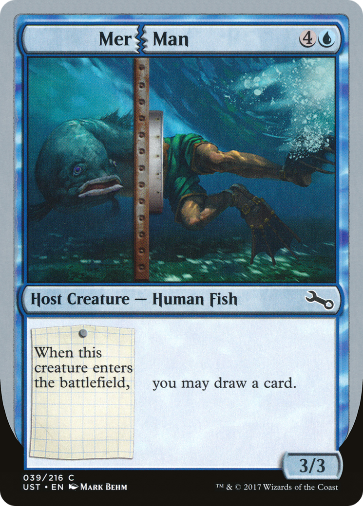 Mer Man (UST-039) - Feuille instable 