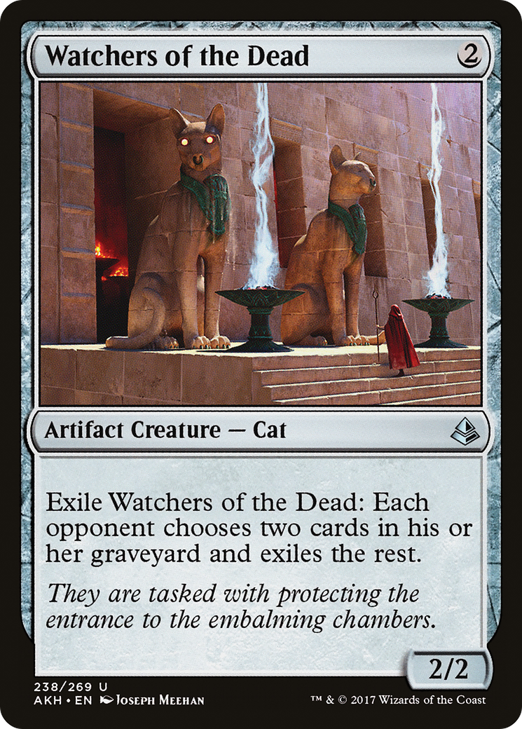 Les Veilleurs des Morts (AKH-238) - Amonkhet Foil 