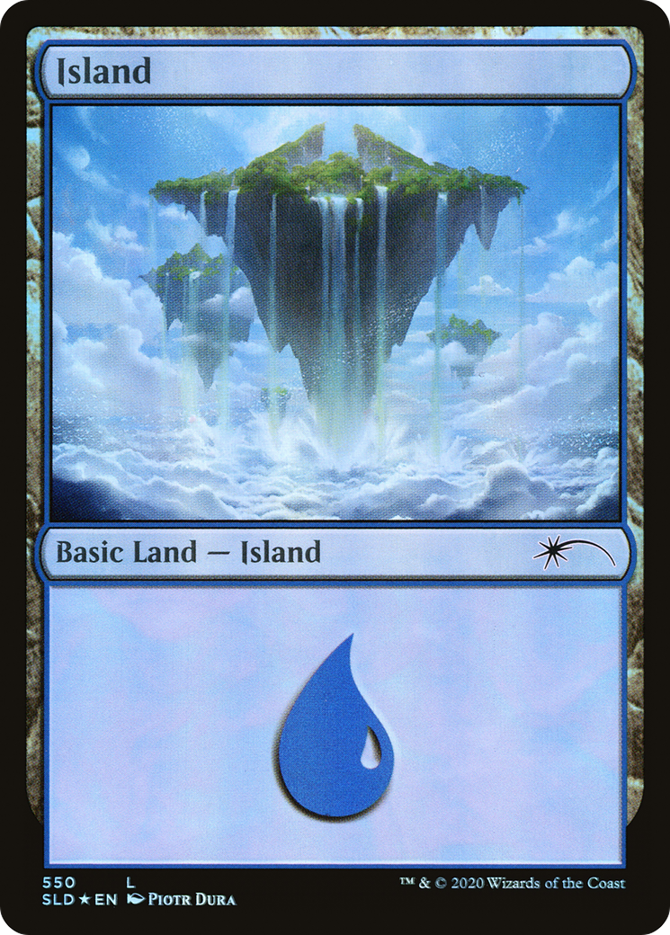 Island (550) (SLD-550) - Secret Lair Drop Foil