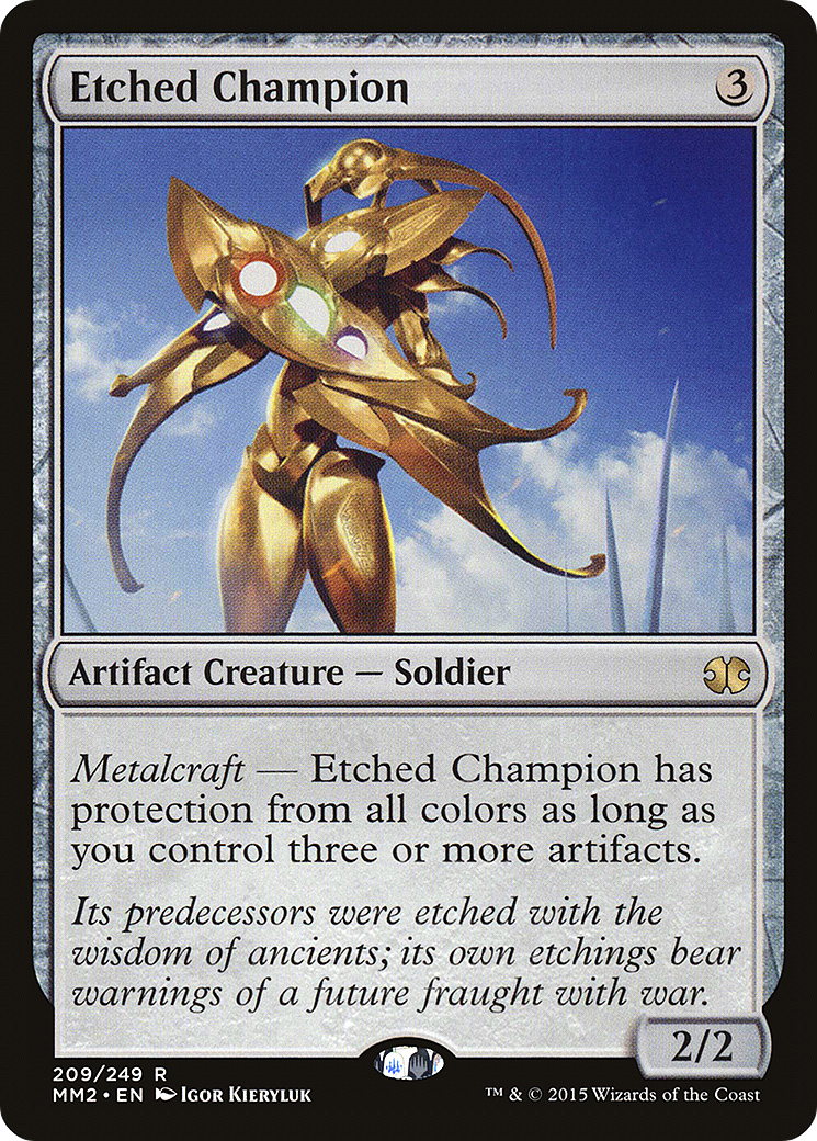 Champion gravé (MM2-209) - Modern Masters 2015 