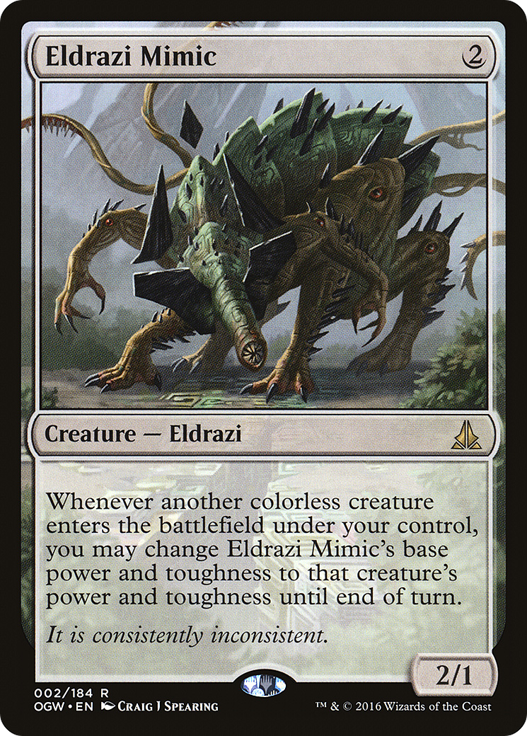 Eldrazi Mimic (OGW-002) - Le Serment des Sentinelles 