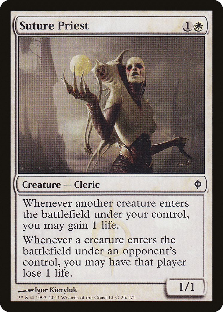 Suture Priest (NPH-025) - Nouvelle feuille Phyrexia 