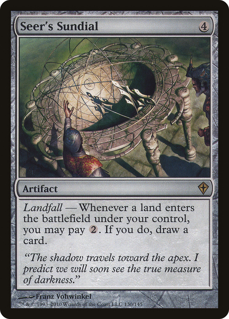 Cadran solaire du voyant (WWK-130) - Worldwake Foil 