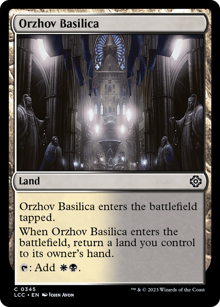Basilique d'Orzhov (LCC-345) - Les cavernes perdues du commandant Ixalan