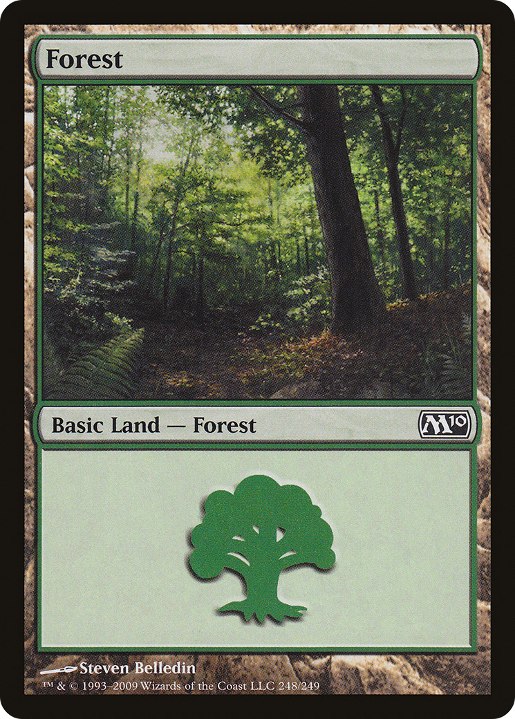 Forêt (M10-248) - Magic 2010 Foil