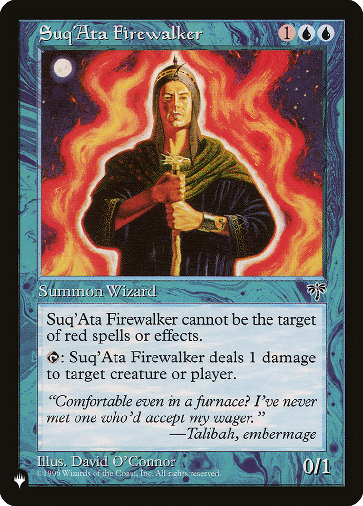Suq'Ata Firewalker (LIST-MIR-94) - The List