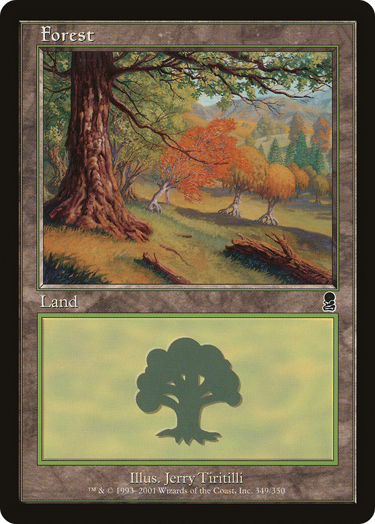 Forêt (ODY-349) - Odyssey Foil 