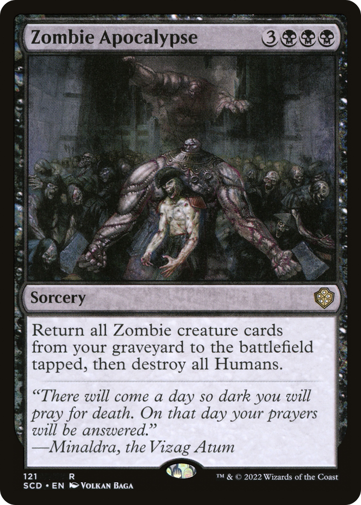 Zombie Apocalypse (SCD-121) - Starter Commander Decks