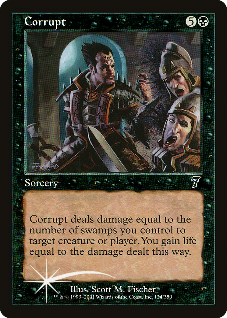Corrupt (7ED-124★) - Seventh Edition Foil