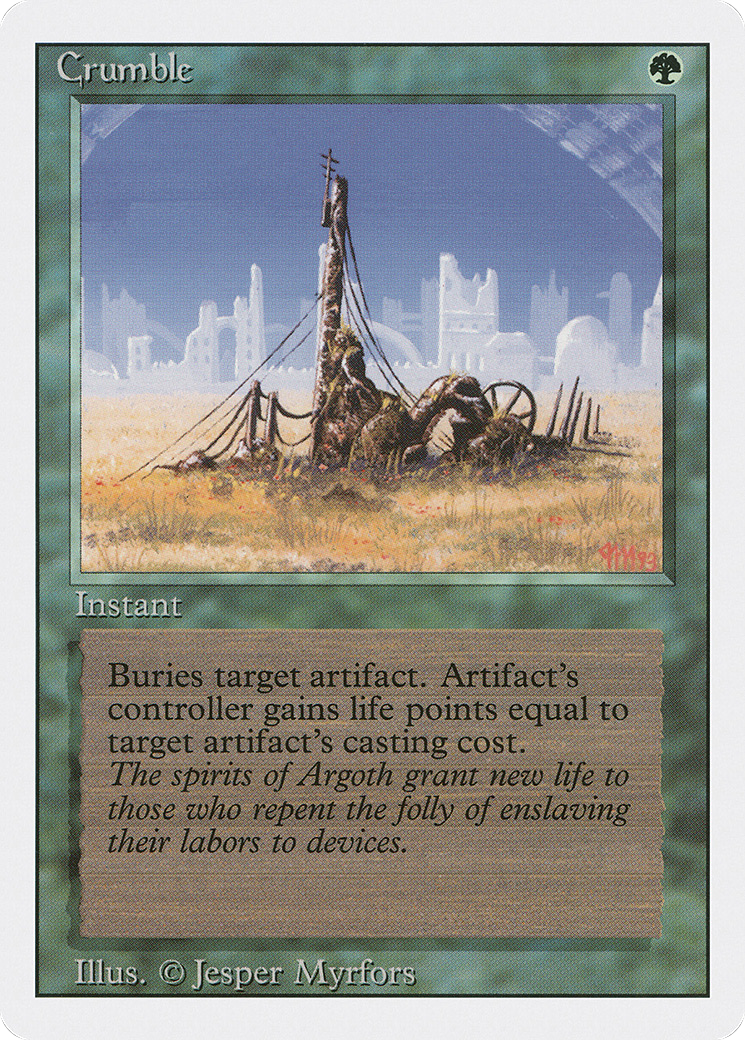 Crumble (3ED-191) - Édition révisée
