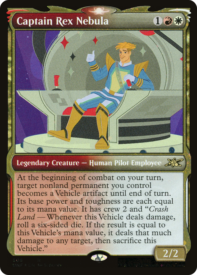 Capitaine Rex Nebula (UNF-508) - Unfinity : (Vitrine) Feuille