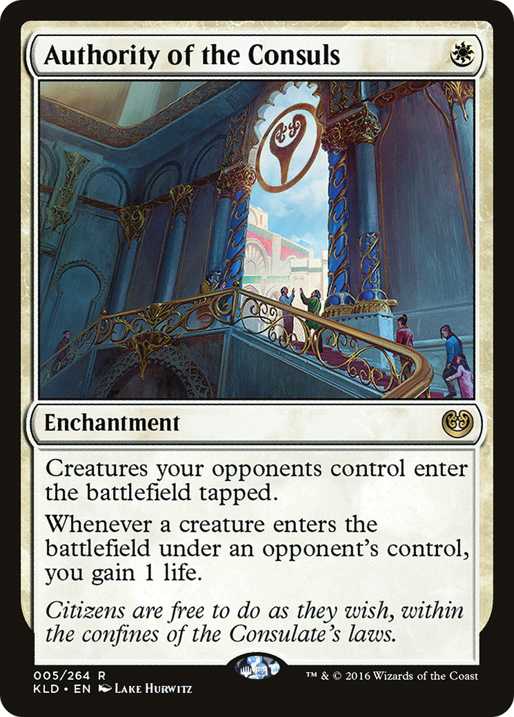 Autorité des consuls (KLD-005) - Kaladesh 