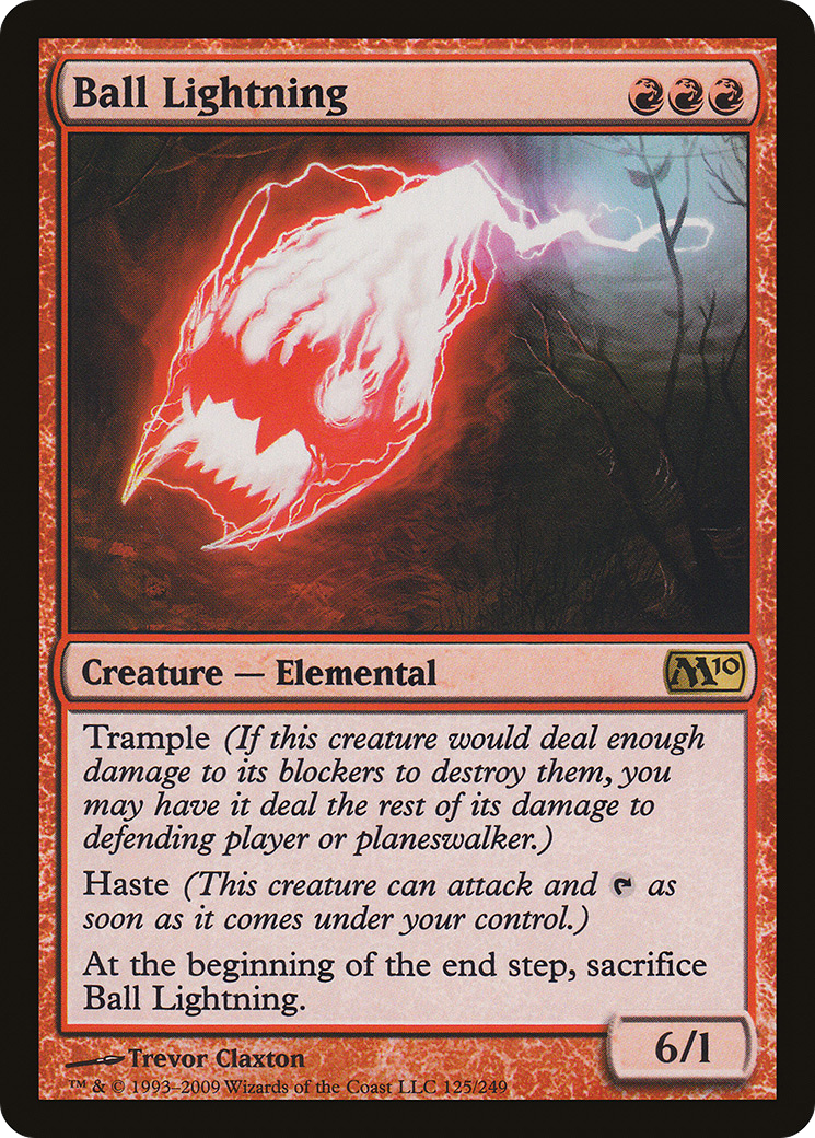 Boule de foudre (M10-125) - Magic 2010 Foil 