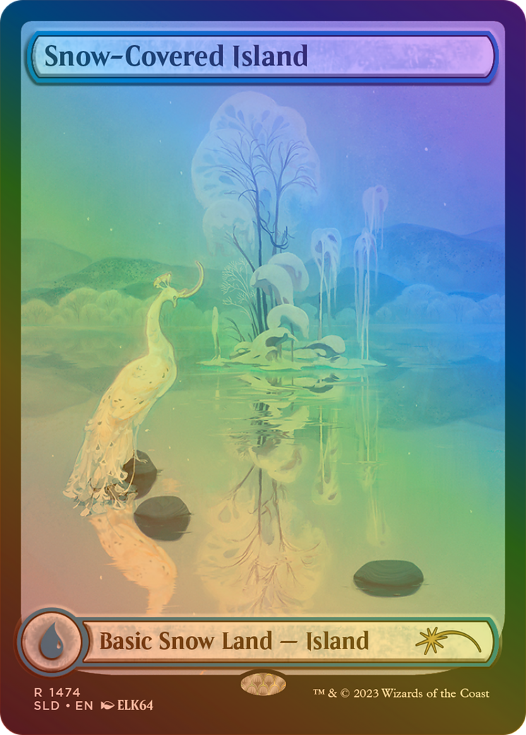 Île enneigée (SLD-1474★) - Secret Lair Drop : (Full Art) Foil 