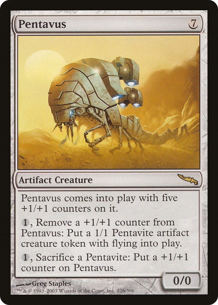Pentavus (MRD-226) - Feuille Mirrodin 