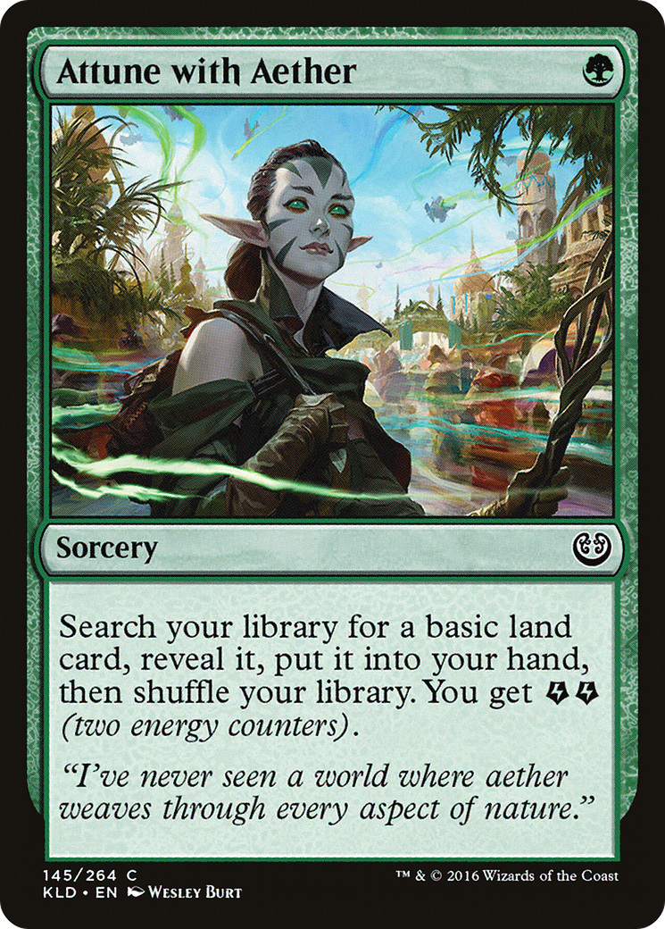 Harmonisation avec l'Éther (KLD-145) - Kaladesh Foil